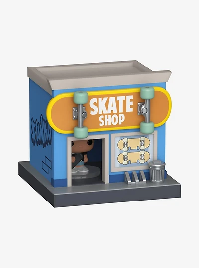 Funko Bitty Pop! Towns Skateboarder and Skate Shop Mini Figure Set