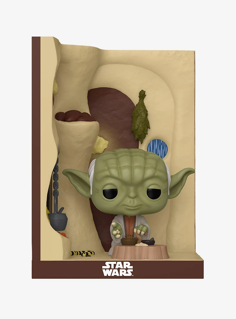 Funko Pop! Nooks Star Wars Yoda in His Hut Vinyl Figure