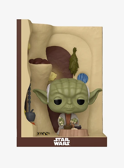 Funko Pop! Nooks Star Wars Yoda in His Hut Vinyl Figure