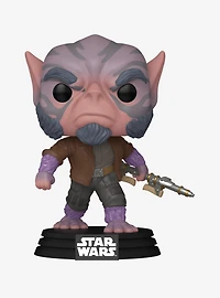 Funko Pop! Star Wars The Mandalorian and Grogu Zeb Orrelios Vinyl Bobblehead