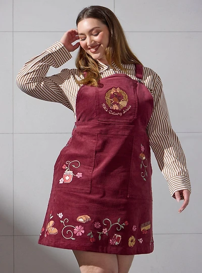 Studio Ghibli® Kiki's Delivery Service Bakery Plus Corduroy Overall Dress — BoxLunch Exclusive