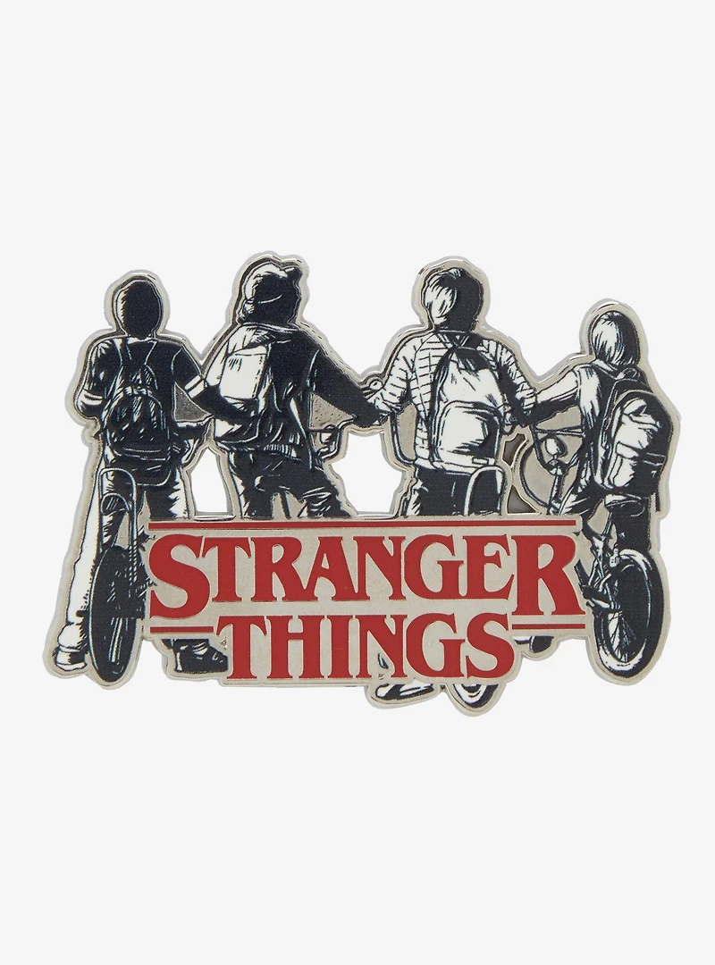 Stranger Things Bikes Glow-in-the-Dark Enamel Pin — BoxLunch Exclusive