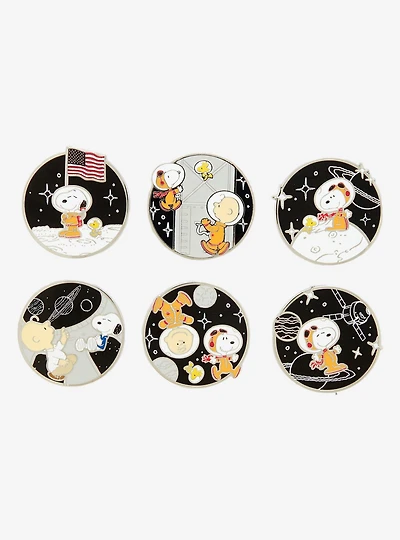 Peanuts Snoopy in Space Blind Box Enamel Pin — BoxLunch Exclusive