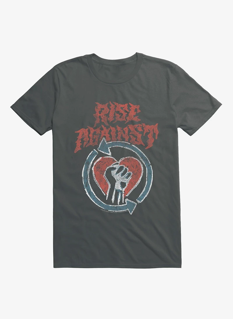 Rise Against Chalk Logo T-Shirt