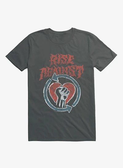 Rise Against Chalk Logo T-Shirt