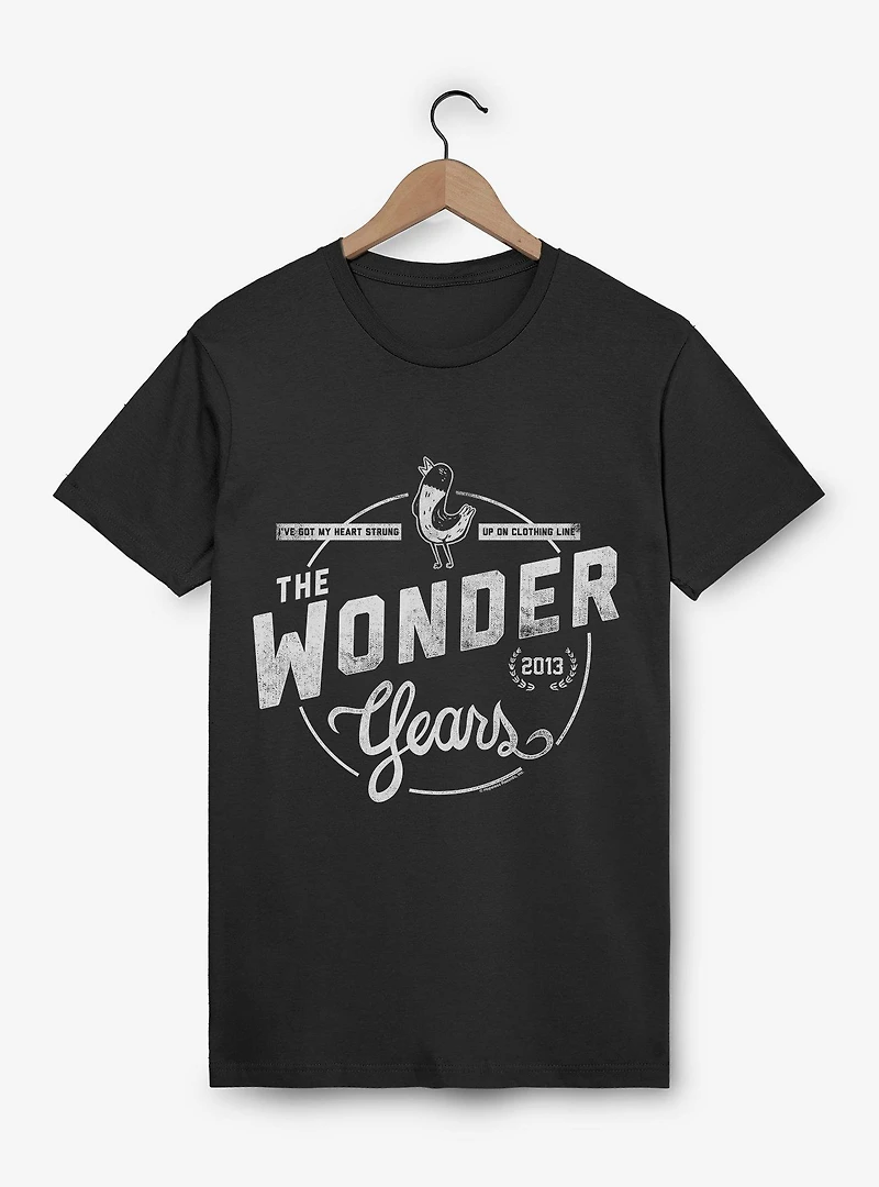 The Wonder Years Heart Strung Up On A Clothing Line T-Shirt