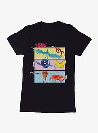 Sketch Monsters Womens T-Shirt