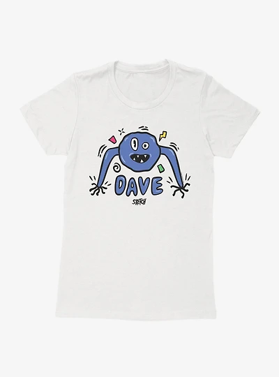 Sketch Dave Doodle Womens T-Shirt