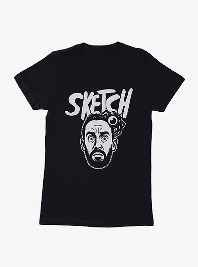 Sketch Tony Womens T-Shirt