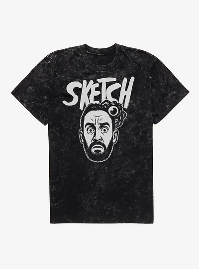 Sketch Tony Mineral Wash T-Shirt