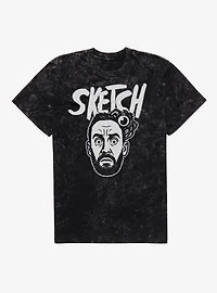 Sketch Tony Mineral Wash T-Shirt