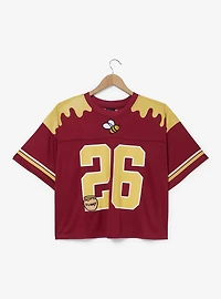 Disney Winnie the Pooh Women's Plus Cropped Football Jersey - BoxLunch Exclusive
