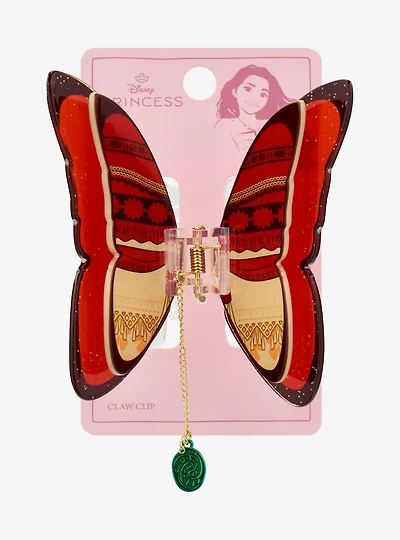 Disney Moana Butterfly Claw Clip with Charm — BoxLunch Exclusive