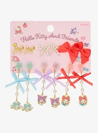 Sanrio Hello Kitty and Friends Bow Dangling Earring Set — BoxLunch Exclusive