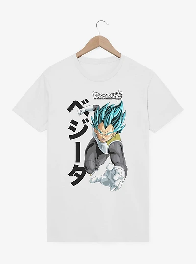 Dragon Ball Super Saiyan Blue Vegeta T-Shirt