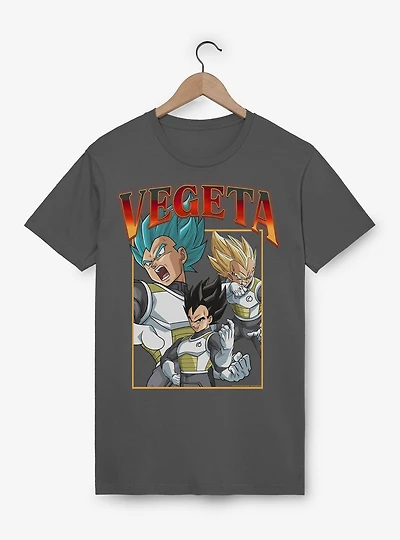 Dragon Ball Super Vegeta Collage T-Shirt