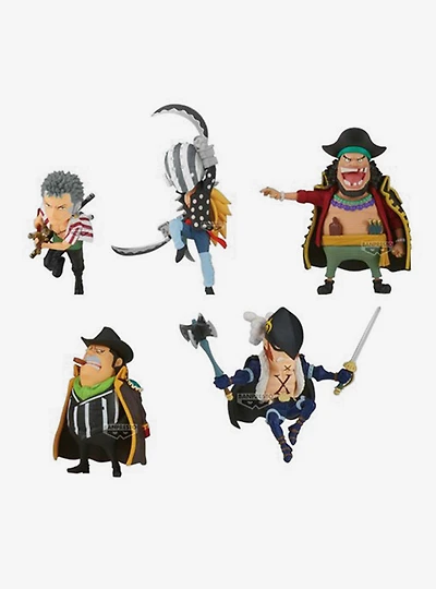Bandai Namco One Piece World Collectable Figure Sabaody Island The Worst Generation 2 Blind Box Figure