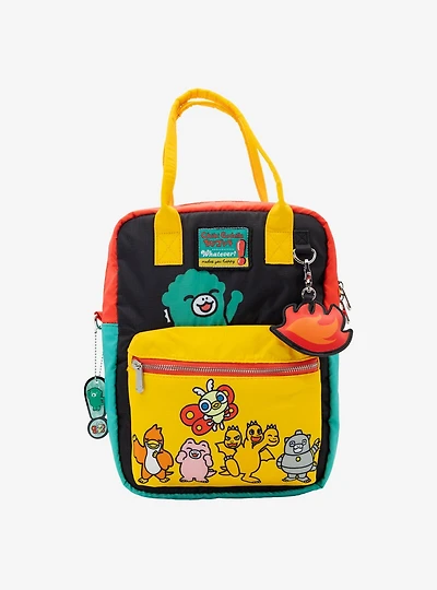 Whatever! Makes You Happy x Chibi Godzilla Raids Again Reversible Convertible Mini Backpack