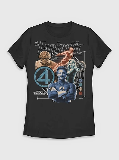 Marvel The Fantastic Four: First Steps Family Womens T-Shirt