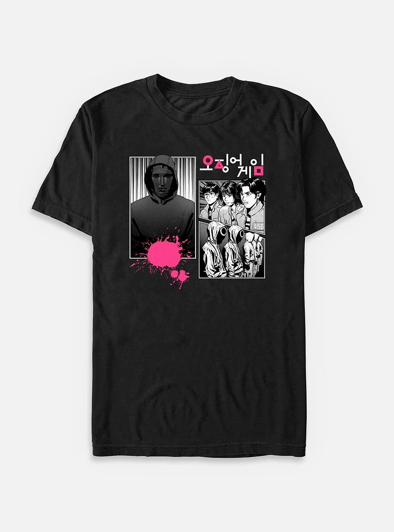 Squid Game Manga Panel Big & Tall T-Shirt