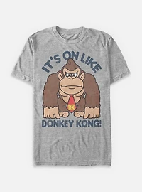 Nintendo Fist Pump Donkey Kong Big & Tall T-Shirt