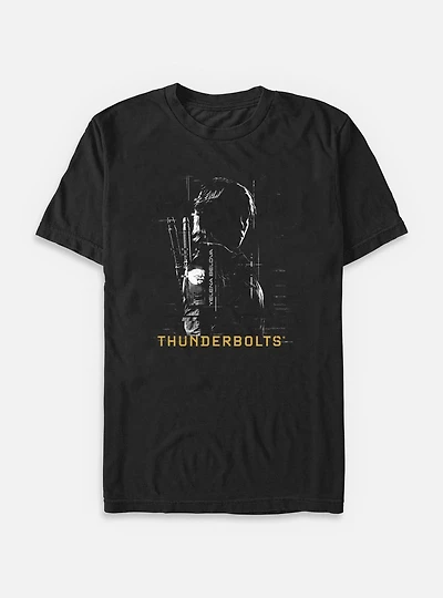 Marvel Thunderbolts* Yelena Silhouette Big & Tall T-Shirt
