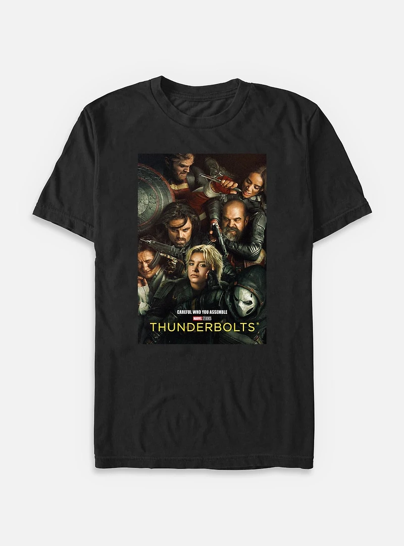 Marvel Thunderbolts* Group Poster Big & Tall T-Shirt
