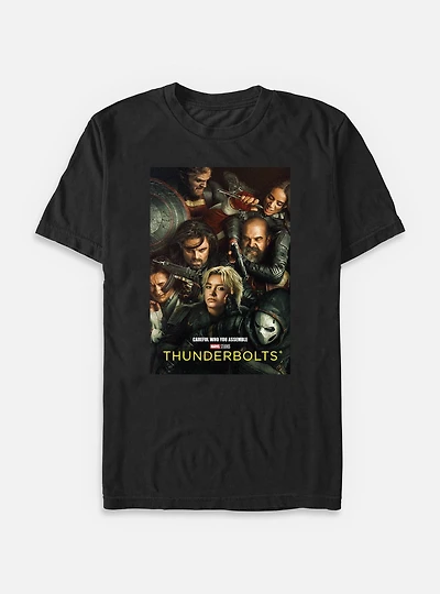 Marvel Thunderbolts* Group Poster Big & Tall T-Shirt