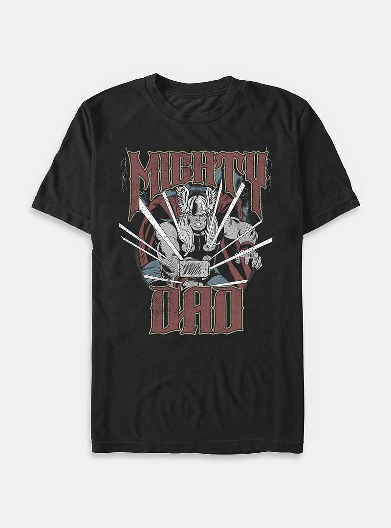 Marvel Vintage Mighty Dad Big & Tall T-Shirt