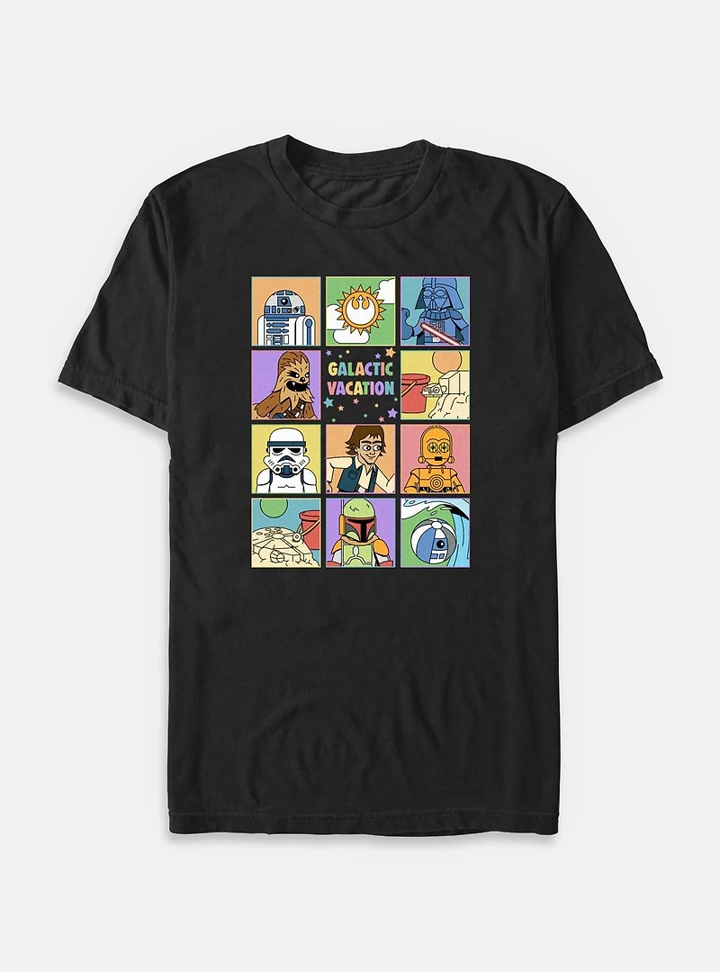 Star Wars Galactic Vacay Big & Tall T-Shirt
