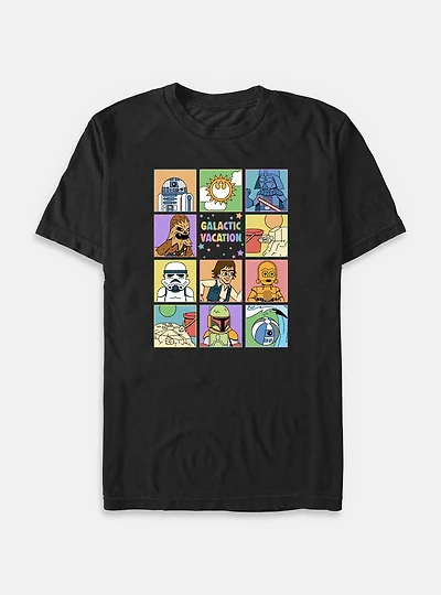 Star Wars Galactic Vacay Big & Tall T-Shirt