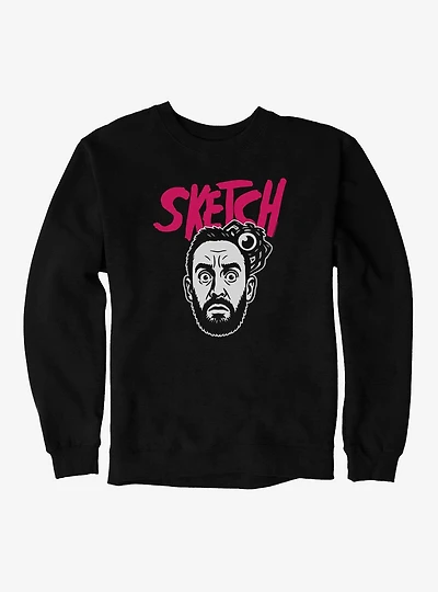 Sketch Tony Pink Logo Sweatshirt