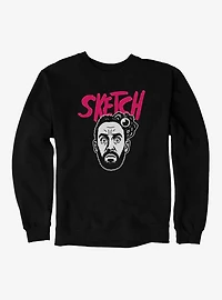 Sketch Tony Pink Logo Sweatshirt