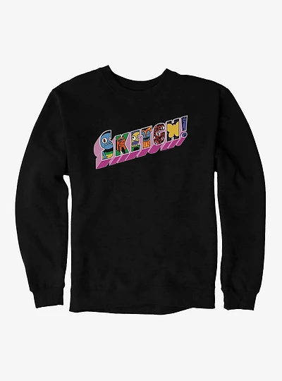 Sketch Postcard Logo Sweatshirt