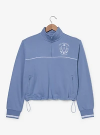 Disney Alice Wonderland Croquet Club Women's Cropped Quarter Zip — BoxLunch Exclusive