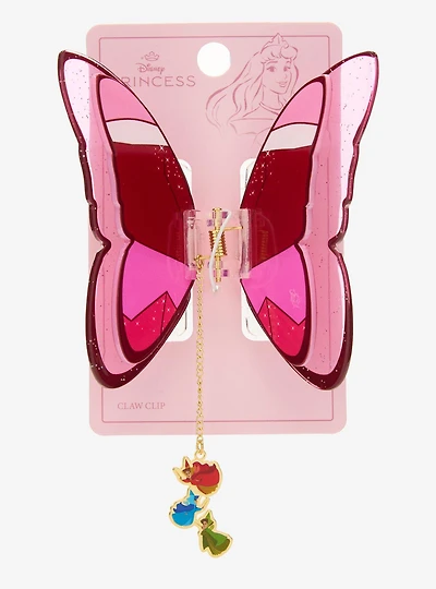 Disney Sleeping Beauty Aurora Butterfly Figural Claw Clip — BoxLunch Exclusive