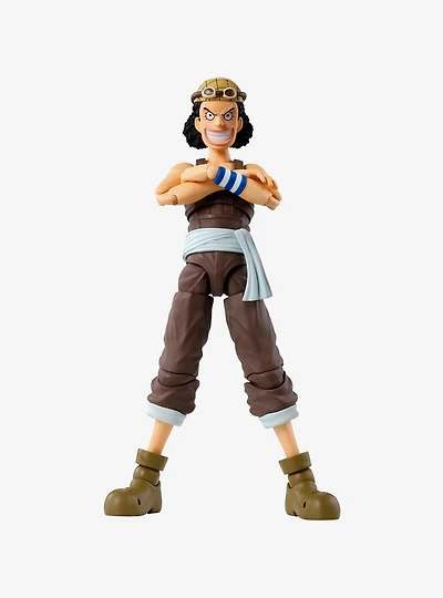 Bandai Namco One Piece S.H.Figuarts Usopp Figure (Romance Dawn Ver.)
