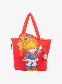 Whatever! Makes You Happy Rainbow Brite Puffy Tote Bag