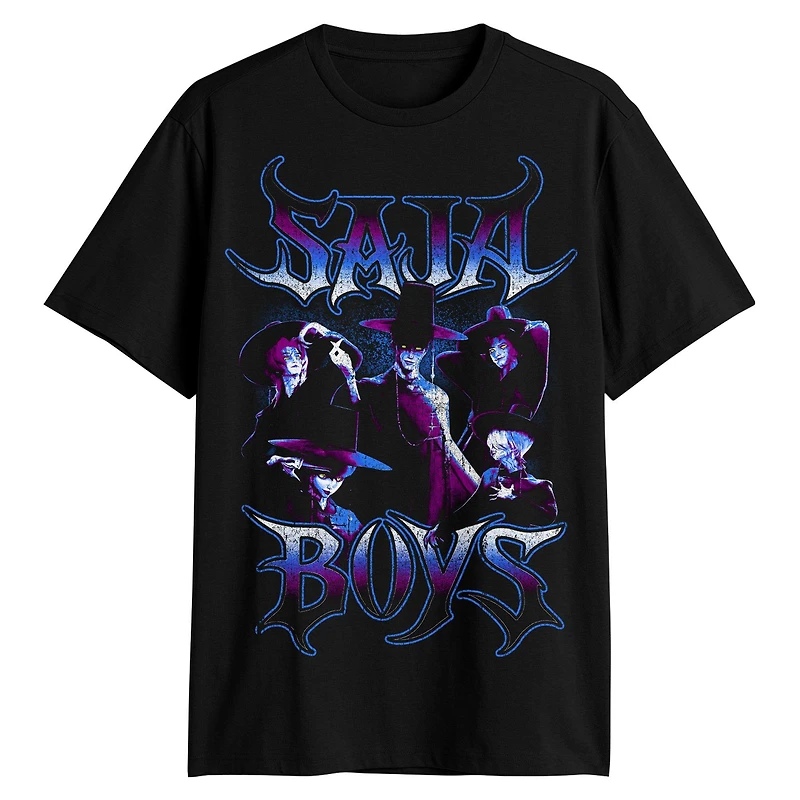 KPop Demon Hunters Saja Boys Group Portrait T-Shirt