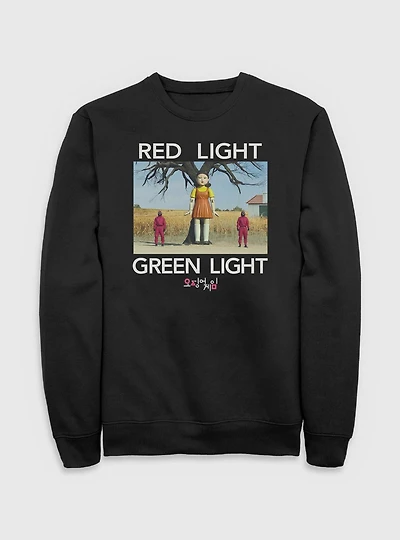Squid Game Red Light Green Sweatshirt