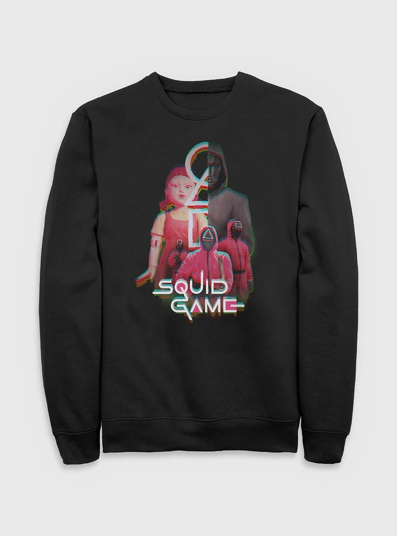 Squid Game Glitch Games Sweatshirt