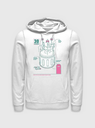 Squid Game Round And Carousel Hoodie
