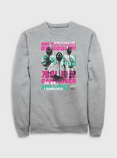 Squid Game I Survived Sweatshirt