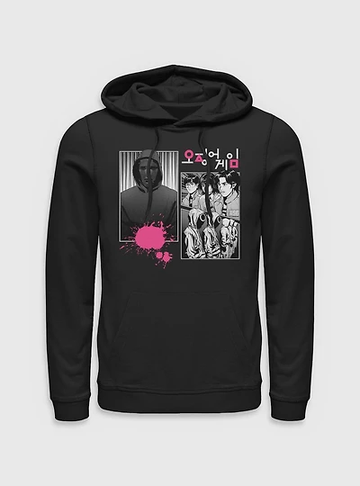 Squid Game Manga Panel Hoodie