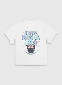 Disney Minnie Mouse My Bride Era Women Baby T-Shirt