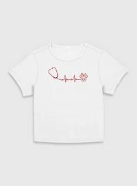 Disney Minnie Mouse Stethoscope Women Baby T-Shirt