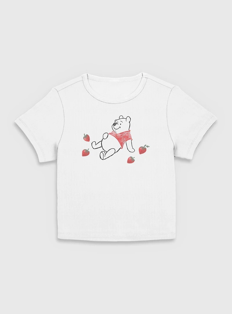 Disney Winnie The Pooh Belly Berry Women Baby T-Shirt