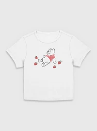 Disney Winnie The Pooh Belly Berry Women Baby T-Shirt