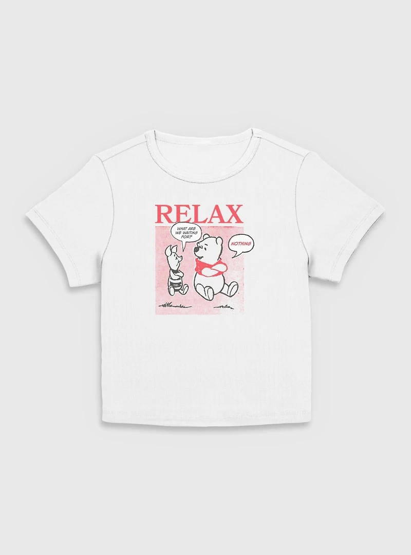 Disney Winnie The Pooh Relax Women Baby T-Shirt