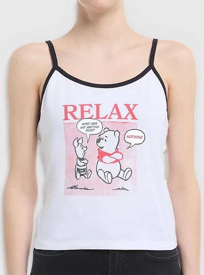 Disney Winnie The Pooh Relax Womens Cami